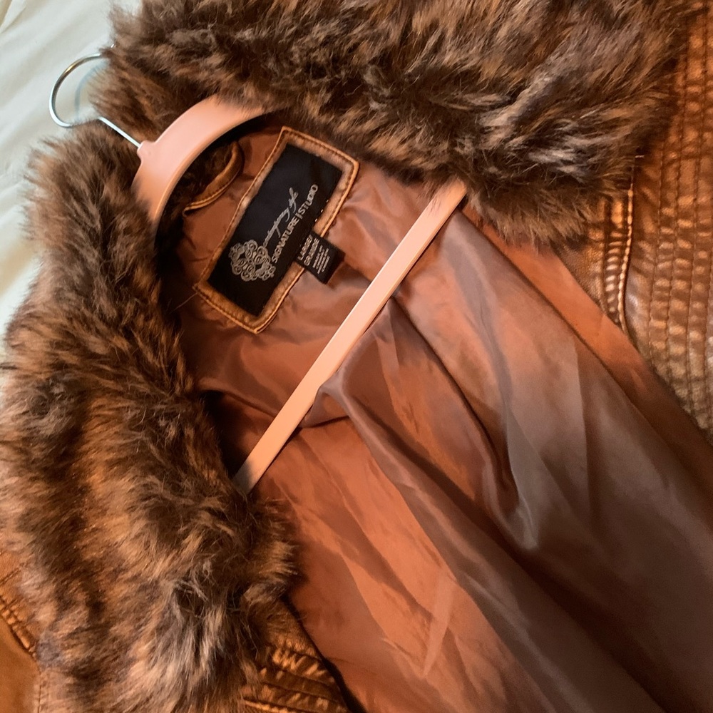 Jacket Brown Size Large Like New